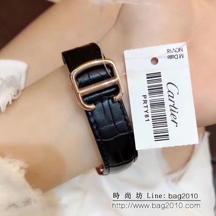 CARTIER卡地亞 爆款升級版 瑞士石英女士腕錶 WSS3408